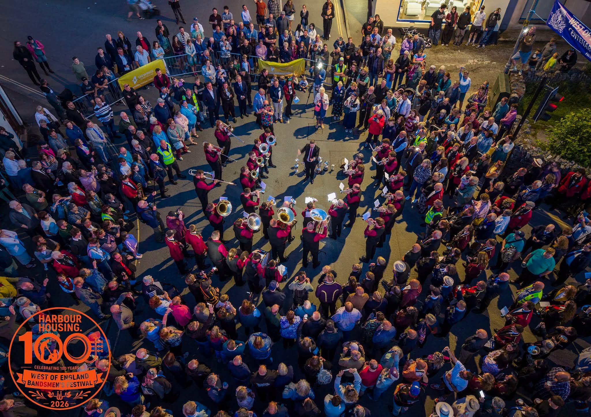 100-Jahr-Jubiläumswettbewerb in Bugle